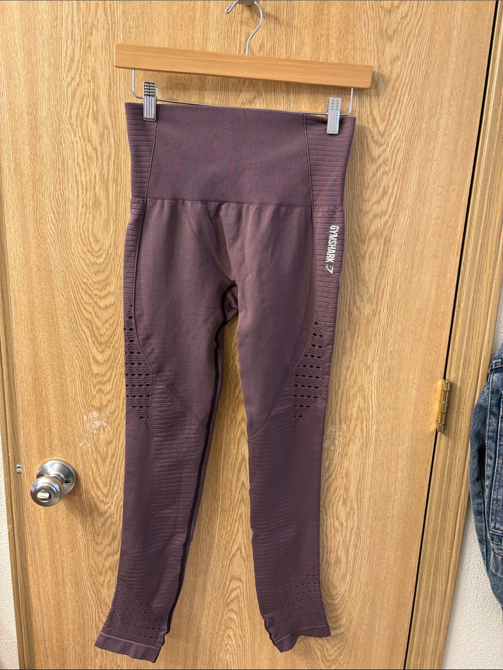 Gymshark Seamless High-Waist Leggings - Mauve Plum